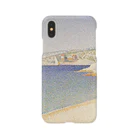 SONOTENI-ARTの025-002　ポール・シニャック　『カシスの桟橋』　スマホケース　表側面印刷　iPhone XS/X専用デザイン　SC6 スマホケース