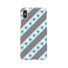 カラフル☆ライフのキュート☆グレー☆ストライプ Smartphone Case