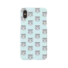 89虎の巣穴の水玉タイガー(白) Smartphone Case