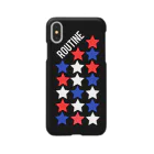 トリコロールカラーのスター大群 Smartphone Case