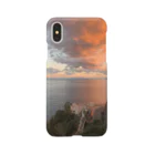 Todaysaoの夕焼けとスマホ Smartphone Case