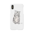 HUMMING BIRD DESIGNの寝ぼすけニコちゃん iPhone Smartphone Case
