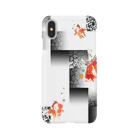 iAi-jpの市松花柄に金魚 Smartphone Case