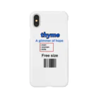 thymerのthyme タグデザイン Smartphone Case