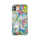 galaxxxyの8words wall paint スマホケース