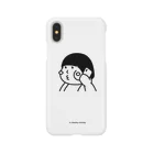 cheekycheekyhkのcheeky cheeky 厚かましい女の子 電話中 Smartphone Case