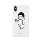 cheekycheekyhkのcheeky cheeky 厚かましい女の子 携帯見てる Smartphone Case