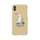 efrinmanのトイプー 1 白系（イエロー） Smartphone Case