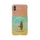 “すずめのおみせ” SUZURI店のだいきち（サマホリ）スマホケース Smartphone Case