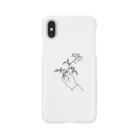 neko22の花と手 Smartphone Case