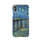 Art Baseのゴッホ / 1889 / Starry Night Over the Rhone / Vincent van Gogh スマホケース