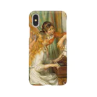 Art Baseのピアノに寄る少女たち / ルノワール Smartphone Case