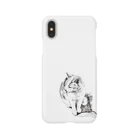 SAWAHATAnoSUZURIの江ノ島ネコケース Smartphone Case