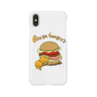 お刺身のハンバーガー食べる？ Smartphone Case