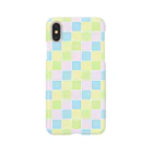 cooLunaのpastel tile - colorful - スマホケース