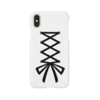 RIKKAのribbon -black- Smartphone Case