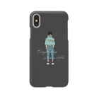 USUSHIOのイラスト iPhoneケース X用 Smartphone Case