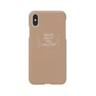 may_deutschの努力は裏切らない（ミルクティー） Smartphone Case