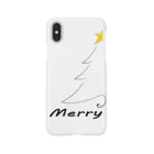 CP家具のクリスマス・カップル【Merry】 スマホケース