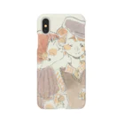 やむ汰ろショップのポニーテールとそばかす Smartphone Case