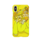 りん太のShocking face Animal arts 「Yellow Bear」 スマホケース