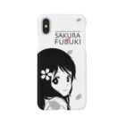 松や SUZURI店のSAKURA FUBUKI Smartphone Case