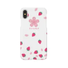 松や SUZURI店のさくらいちご iPhoneケース Smartphone Case