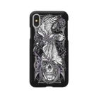 BLACKINKのTAROT - THE STAR. Black Smartphone Case