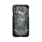 BLACKINKのTAROT - THE MOON. Black Smartphone Case