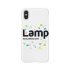 LampPlusBoulderingGYMのLampちゃんロゴ黒 Smartphone Case