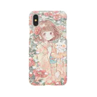 ＊momochy shop＊の寒椿 スマホケース