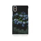 CHIAKIX SHOPの夜の紫陽花 スマホケース