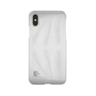 1110graphicsのSTAY HOME / White 【チャリティー/寄付対象】 Smartphone Case