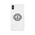 シークレットベース ドミネートのSBD SIMPLE LOGO 04 B スマホケース