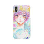 HAGU HOSHINO COLLABORATION STOREの【福井伸実】HAGU HOSHINO Smartphone Case スマホケース