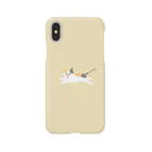 オキエイコの三毛猫のしらす　シンプルなスマホケース Smartphone Case