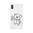 アソビドットライフのねこ博士 A Mad Scientist / iPhone Case スマホケース