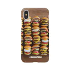 HP HAUSのBurgertime スマホケース