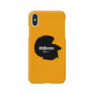 ☆ららくらら☆のHalfmoon Betta①Black(Marigold) スマホケース