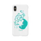 FLOUKE STOREのsmoking girl Smartphone Case