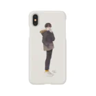 大山菜々子の飲酒くん　iPhone XS/X Smartphone Case