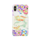 un d'amocitineのお花とねこ Smartphone Case