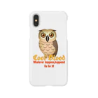 Cool Blood®︎ OFFICIAL WEB SHOPのCool&Owlスマホケース Bタイプ Smartphone Case