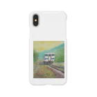 井上晴雄　絵画グッズコーナーの石炭のまちを走る列車 Smartphone Case