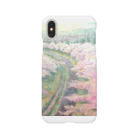 志瓜のSUZURIの桜の海 スマホケース