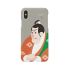 陽気絵屋(Yo-U-Ki-e, ya)-POP浮世絵のYo-U-Ki-e「市川鰕蔵」（浮世絵）スマホケース Smartphone Case