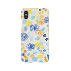 SHOP 琥珀糖のまみの水彩画『花と遊ぶ』 Smartphone Case