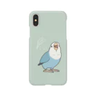 ことりグッズ屋の舌出しインコ(バイオレット) Smartphone Case