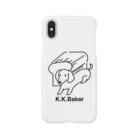 完全感覚ベイカーのiPhoneX　ロゴスマホケース スマホケース