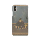 HOKO-ANの竜田川蒔絵硯箱（藤原家隆） Smartphone Case